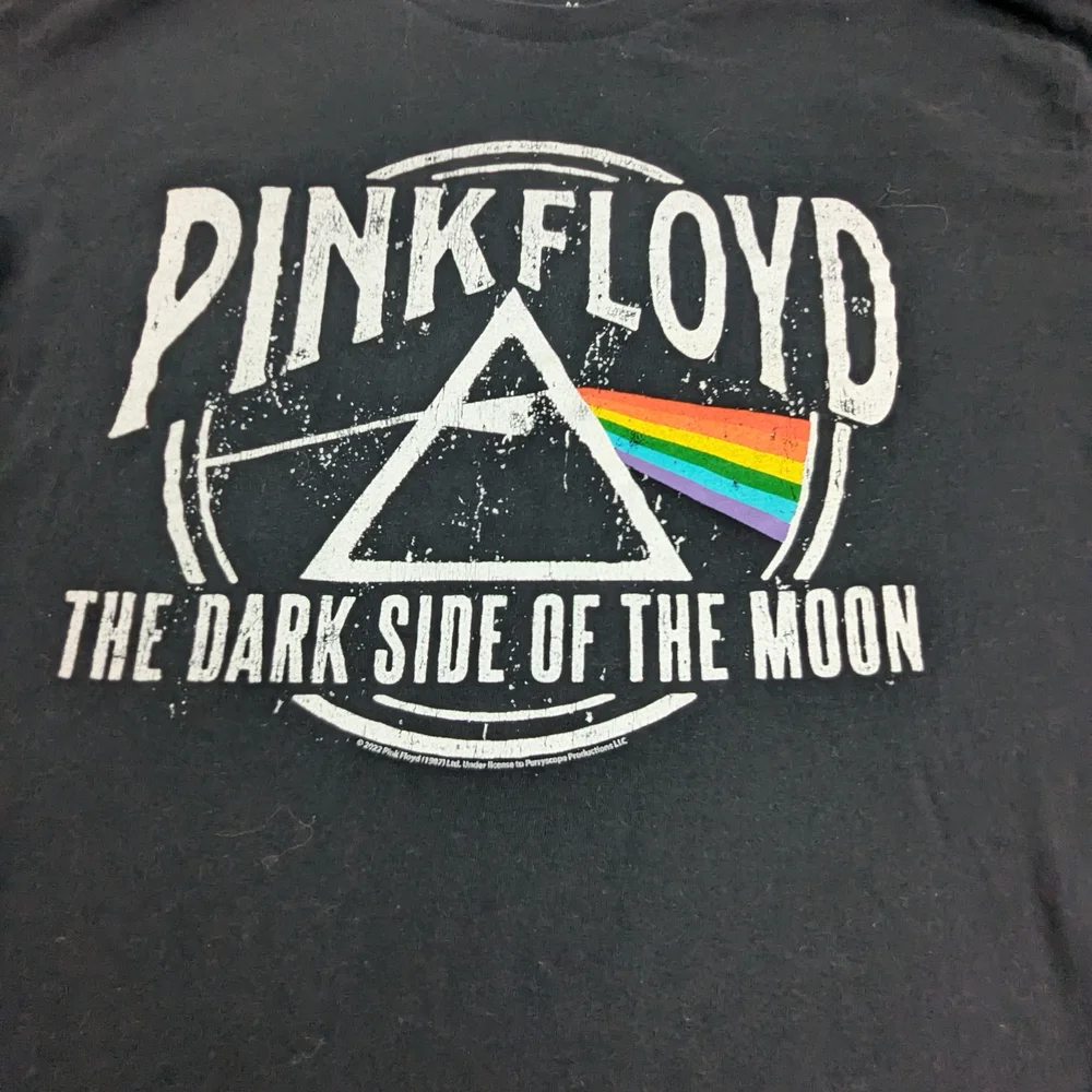 Pink Floyd Men's 2022 The Dark Side Of The Moon Prism Black T-Shirt Medium